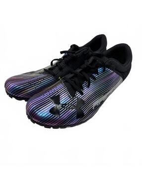 Under Armour Kick Sprint Racing Spikes Shoes Black Metallic Size 14 1273939-004